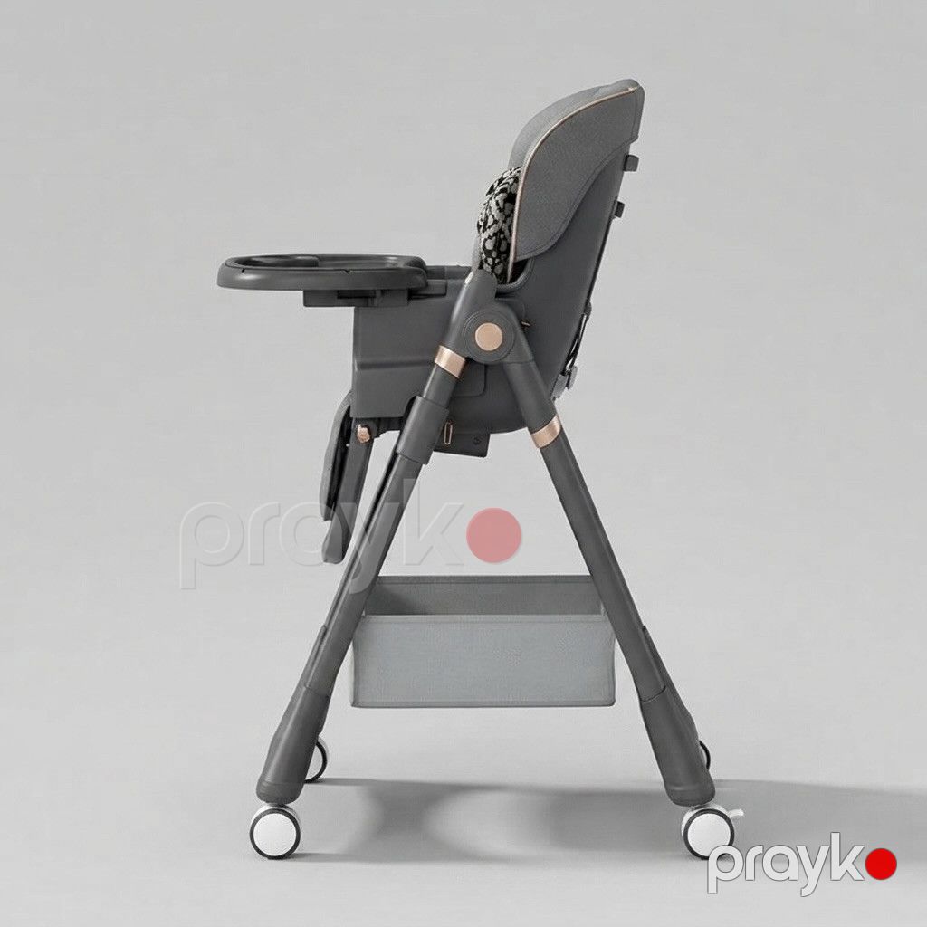 Uşaq yedizdirmə oturacağı Kidilo KD8100 MK469, Plastik/Metal, 6-36 ay, Boz — Mallar, Bakı (2)