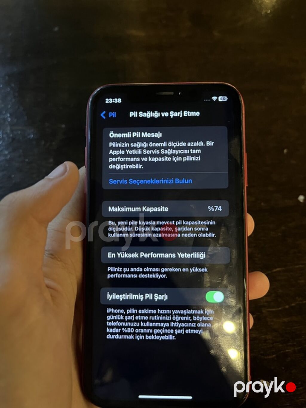 IPhone Xr, Qırmızı, Qırıq, Face ID — Apple iPhone, Sumqayıt (6)