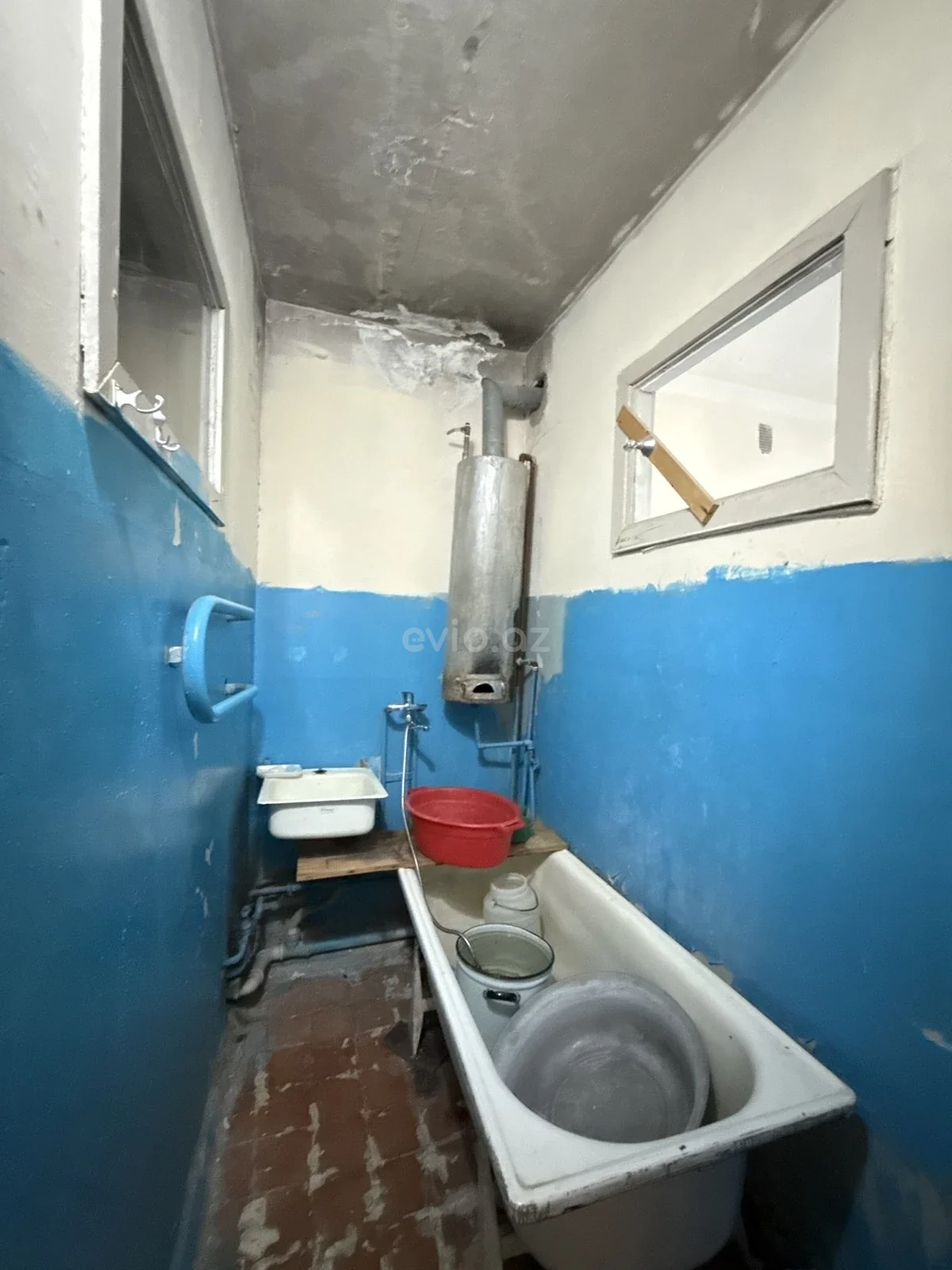 2 otaqlı orta təmirli mənzil satılır Köhnə Günəşli qəsəbəsində — Mənzil, Bakı (7)