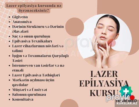 Lazer epilyasiya kursları — Bakı