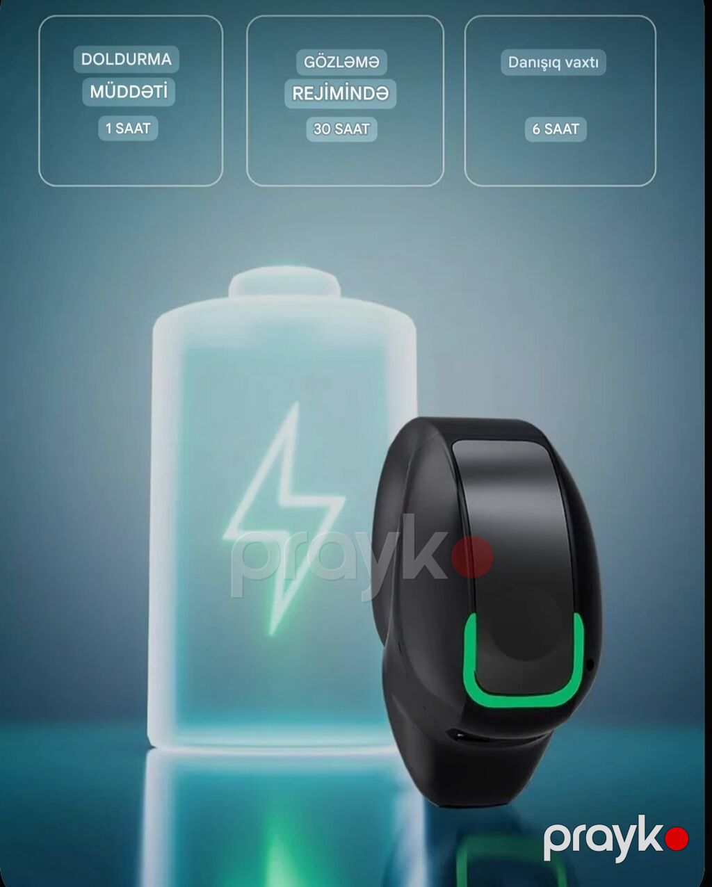 Yeni Simsiz (Bluetooth) Qulaqcıqlar, Audeze, rəng - Qara — Qulaqcıqlar, Bakı (5)