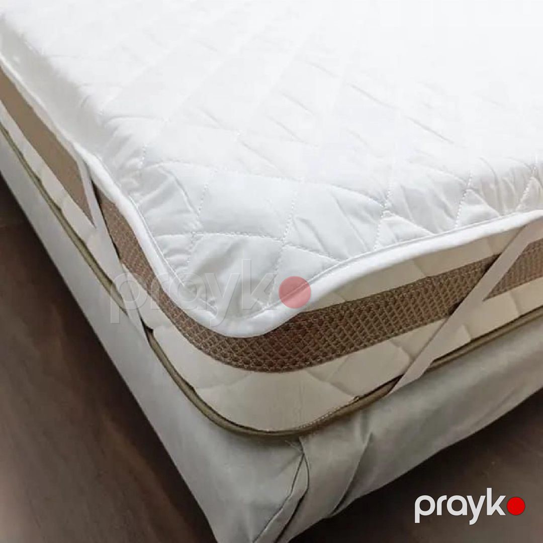 Qoruyucu döşək üzü MM Tekstil MM-85, ağ, 180x200 sm — Mallar, Bakı (2)