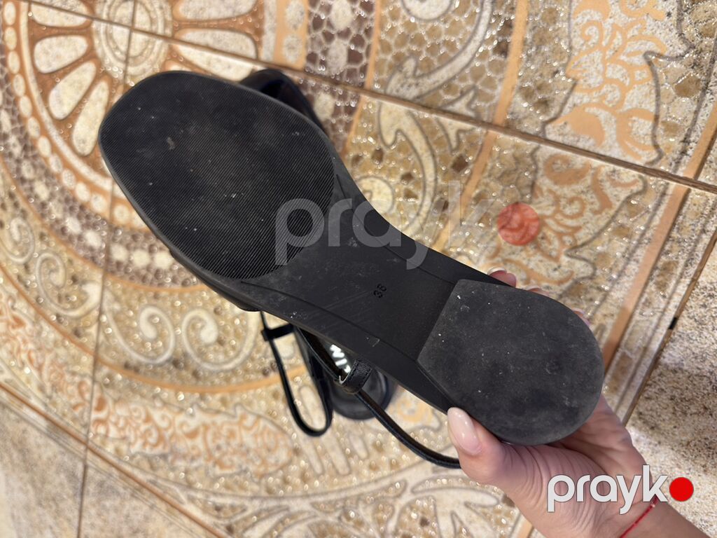 Ölçü: 38, rəng - Qara, Yeni — Sandal, Bakı (3)