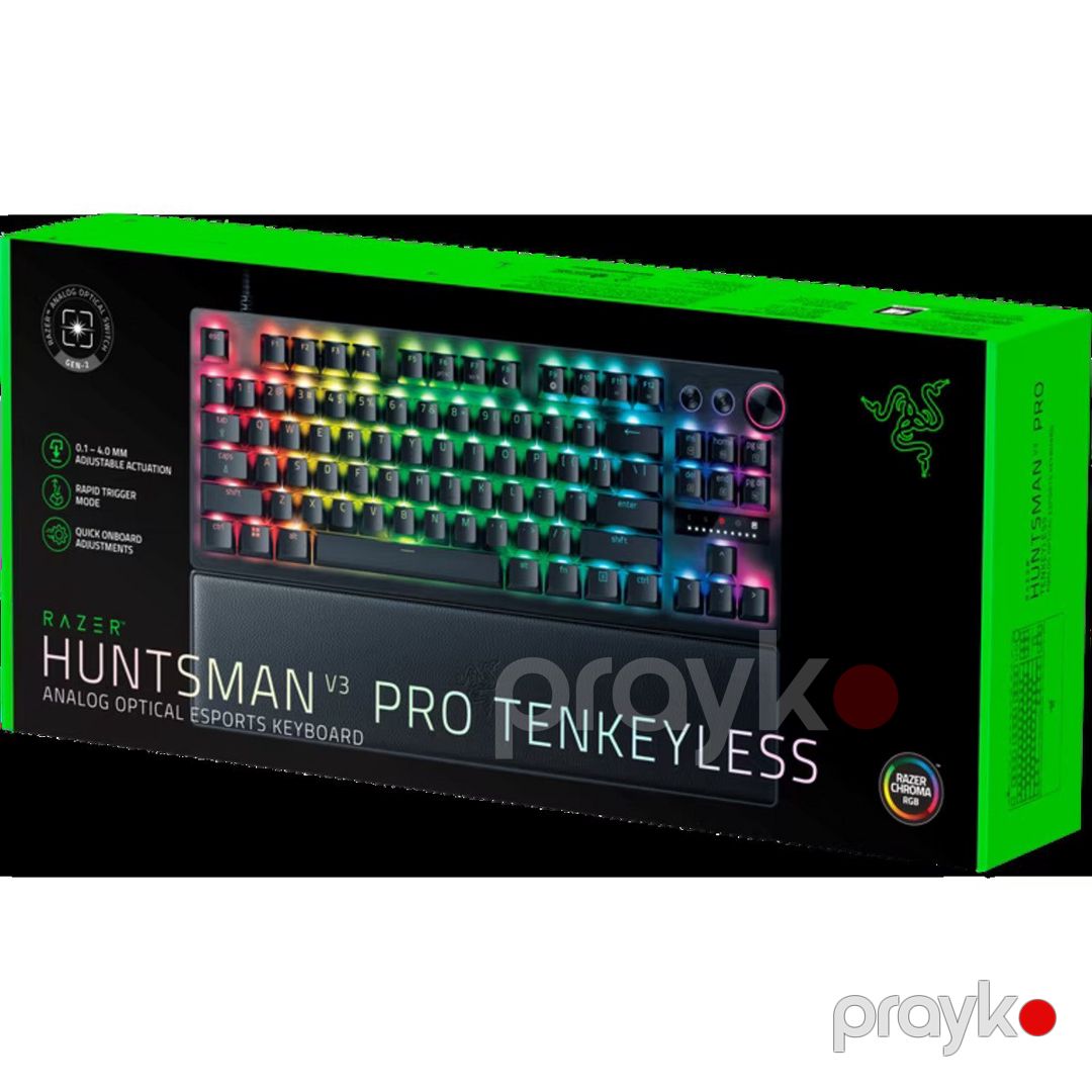 Razer huntsman V3 Pro TKL Black — Periferik cihazlar, Bakı (2)