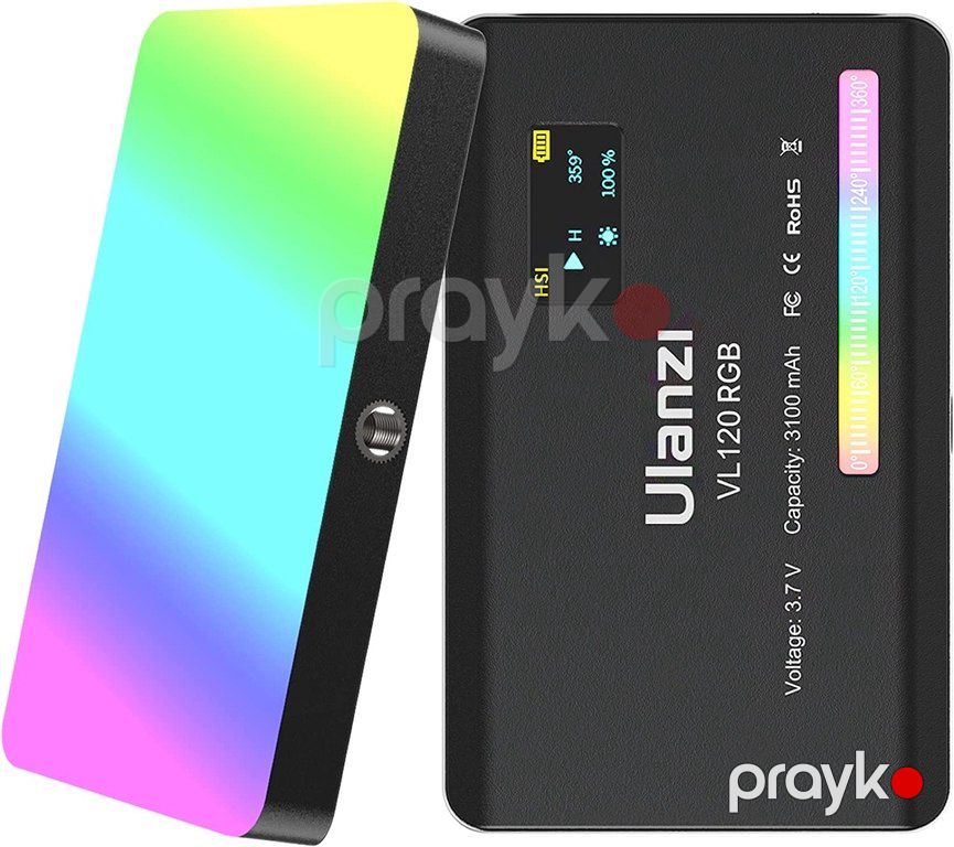 RGB LED işıq "Ulanzi VL120" — Foto və video texnikası, Bakı (4)