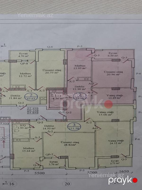 Satılır 2 otaqlı Bina evi menzil (Yeni tikili), 73.16 m², Nizami rayonu — Mənzil, Bakı (10)