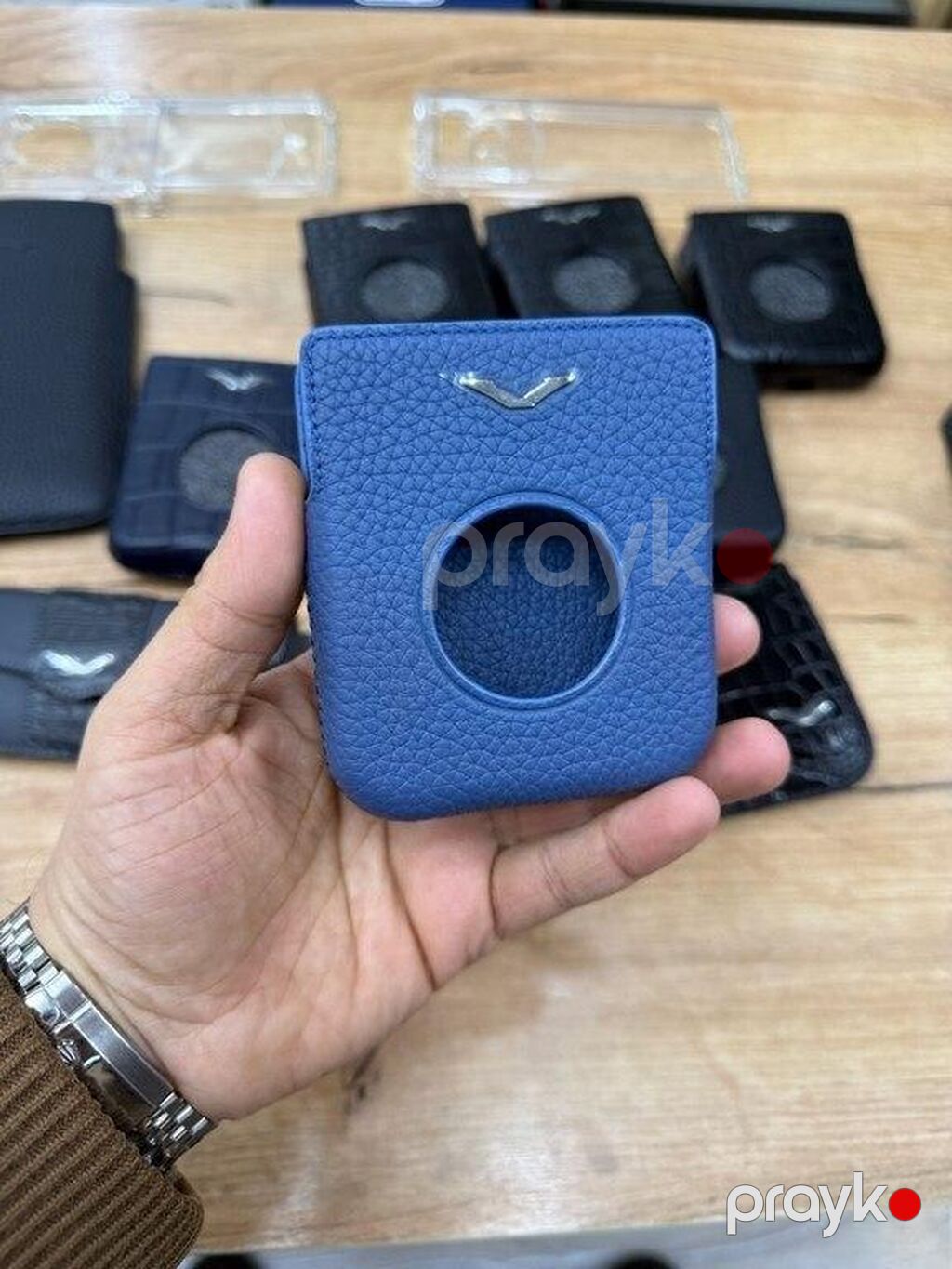 Vertu Ironflip Calf Skin Jade Black 512GB/12GB Exclusive New Vertu — Çexollər, Bakı (8)
