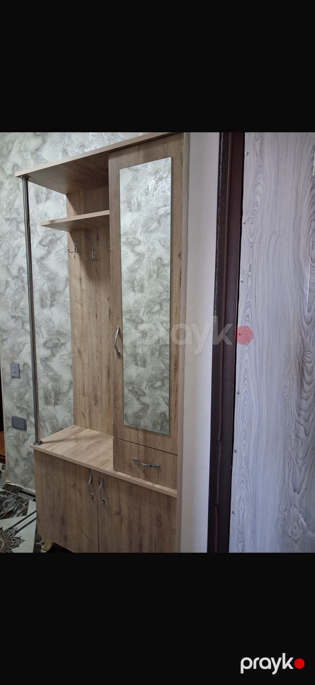 İşlənmiş, 2 qapılı, Güzgülü, Açılan, Künc dolab — Xol üçün, Bakı (4)