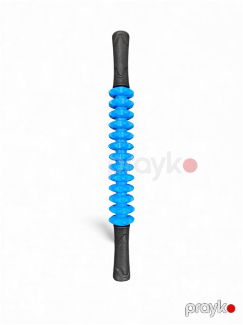 Masaj çubuğu rolikli, göy, 40 sm — Bakı