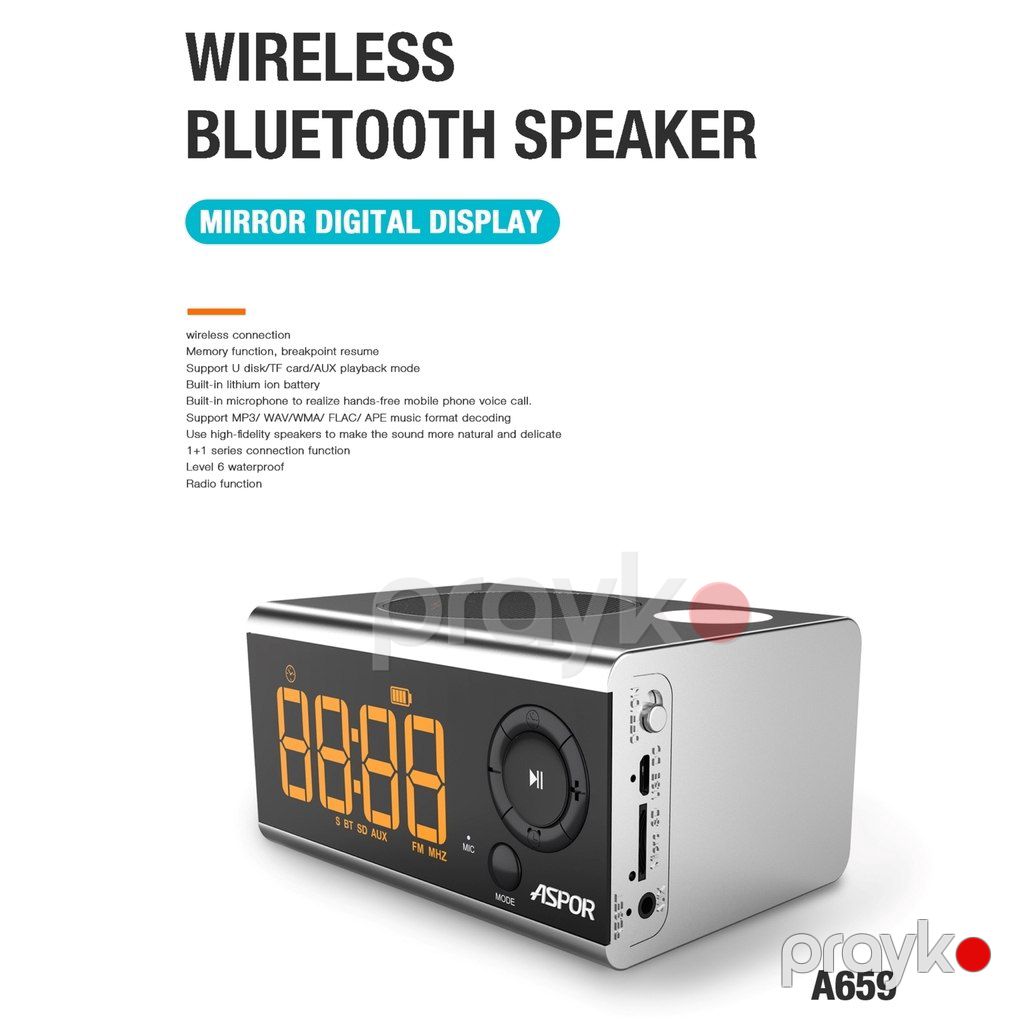 "Aspor A659" LED speaker — Səs texnikası, Bakı (3)