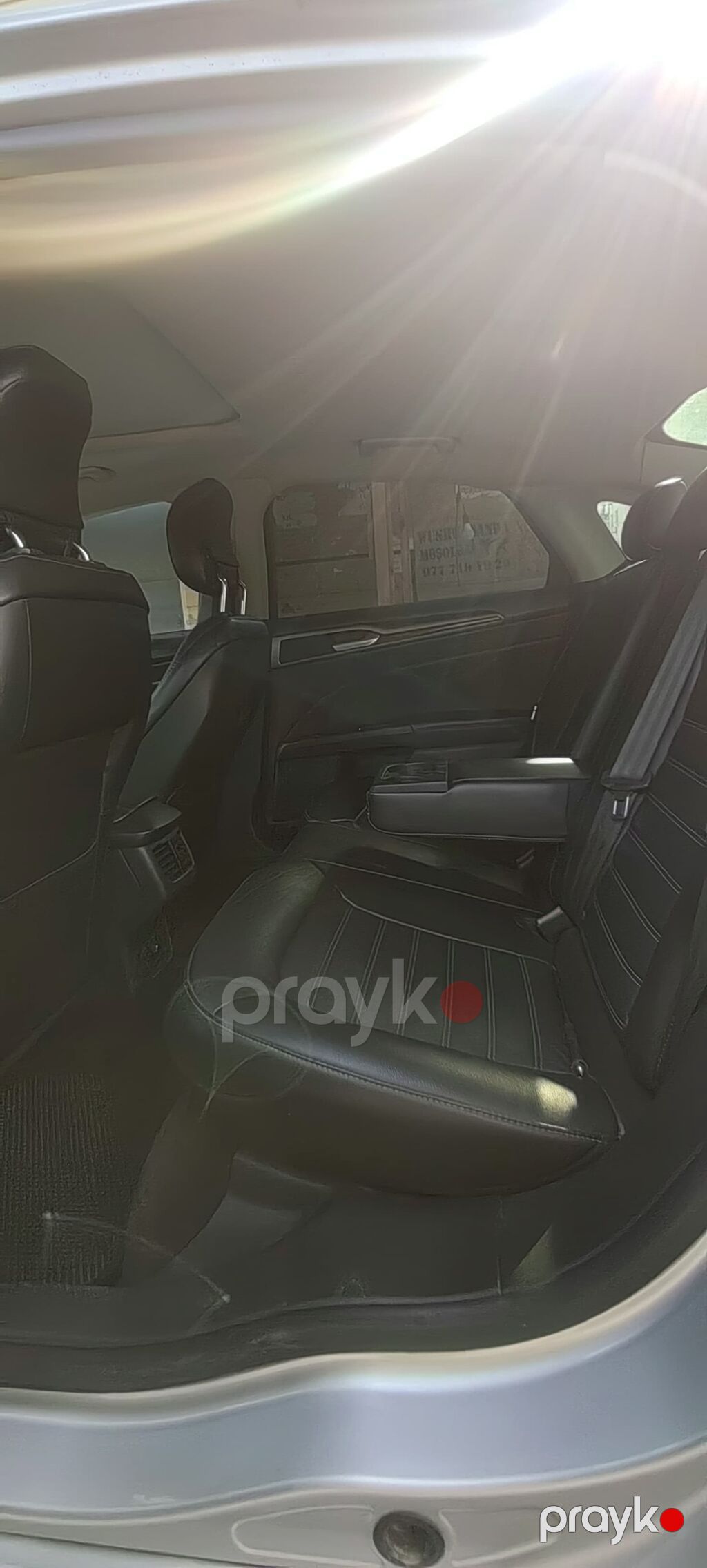 Ford Fusion (Mondeo) sedan — gümüşü rəng. satılır tək problem — Avtomobillər, Bakı (10)