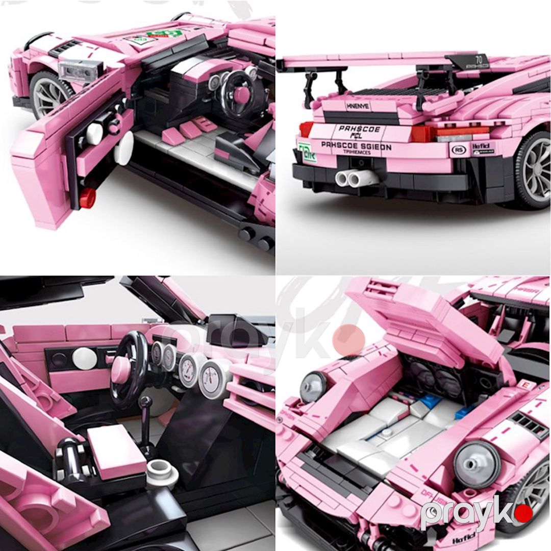 Konstruktor Technique SY0003 Pink Toy Machine Construction — Mallar, Bakı (2)