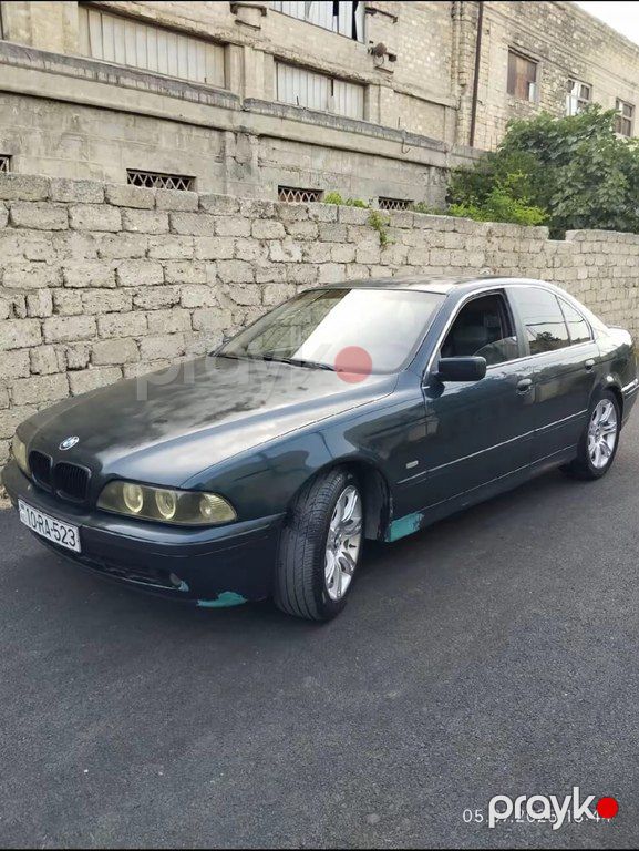 BMW 523, 2.5 L, 1998 il, 198 594 km — Avtomobillər, Bakı (3)