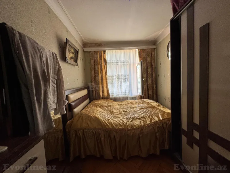 Satılır 3 otaqlı Mənzil Köhnə tikili 80 m² Bakı, Nizami r., Xalqlar Dostluğu m — Mənzil, Bakı (7)
