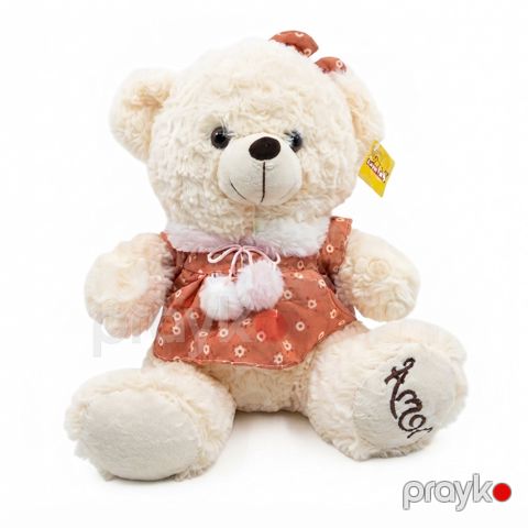 Yumşaq oyuncaq No brand, Peluş, Bej, 35 sm — Bakı
