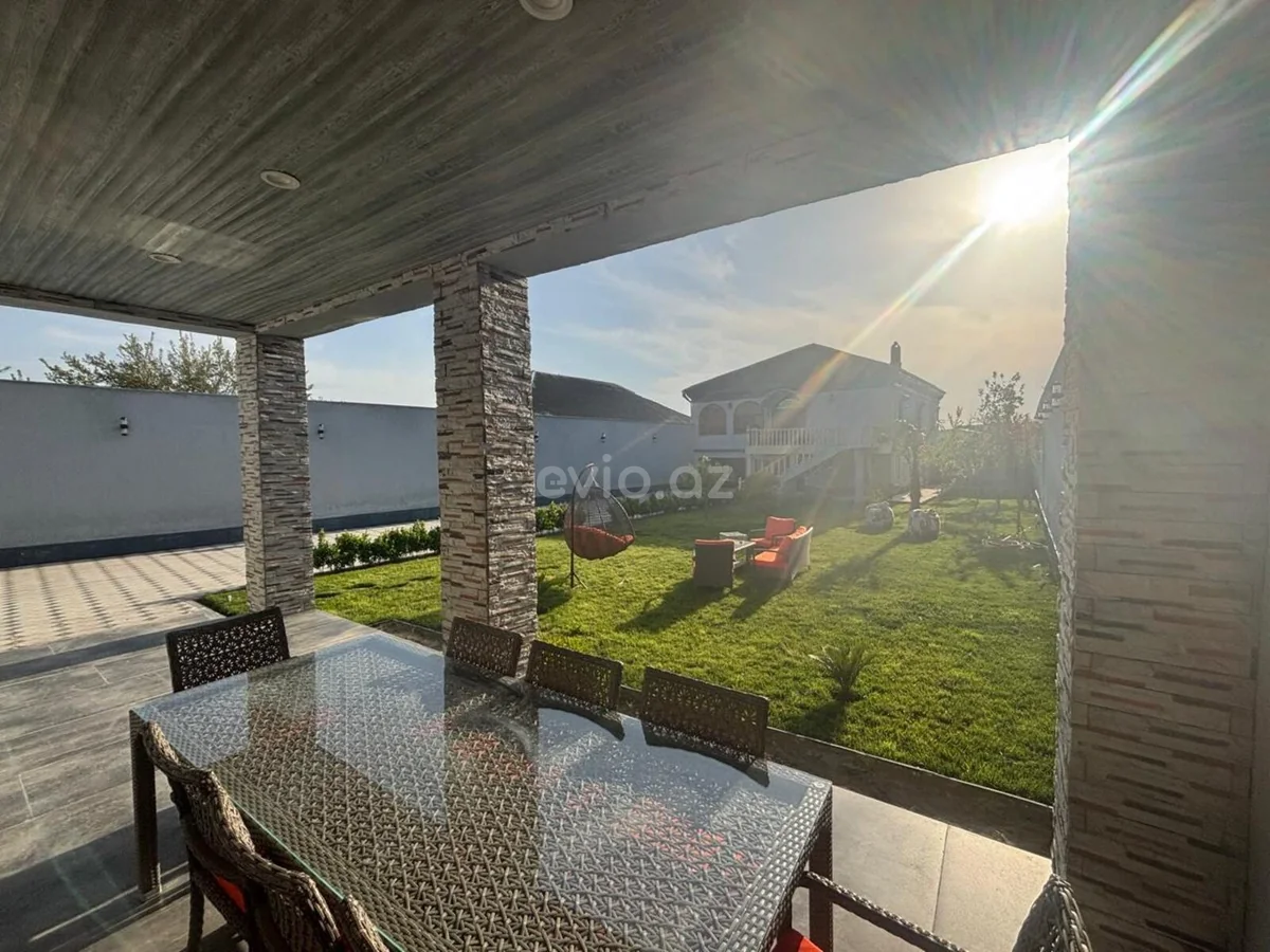 Kirayə 4 otaqlı bağ evi Buzovna qəsəbəsində — Ev, villa, Bakı (2)