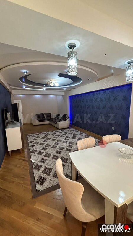 Yasamal rayonunda 3 otaqlı Yeni tikili Kirayə verilir, 100 m² — Mənzil, Bakı (4)