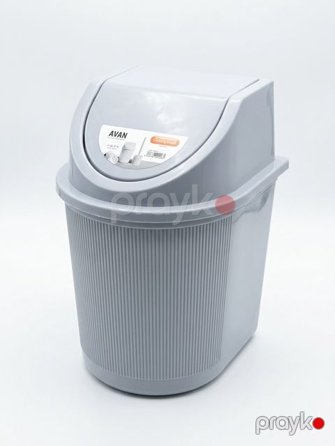 Zibil qutusu 11554639, plastik, boz, 5 l — Bakı