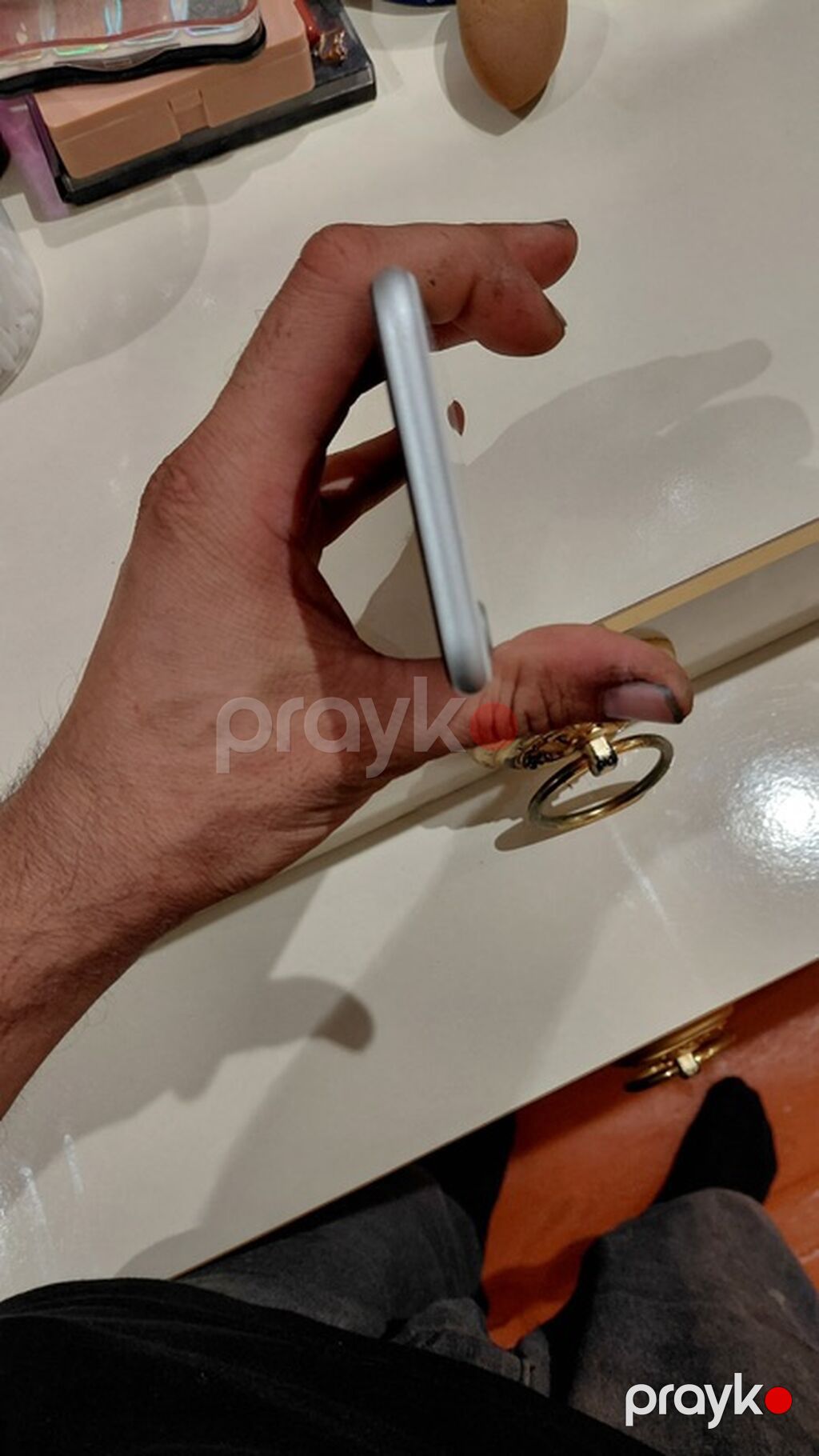 IPhone SE, Gümüşü, Barmaq izi — Apple iPhone, Sabirabad (4)
