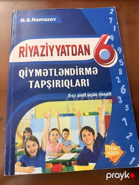 Məhsul: “Riyaziyyatdan Qiymətləndirmə Tapşırıqları 6” – 6-cı sinif — Bakı