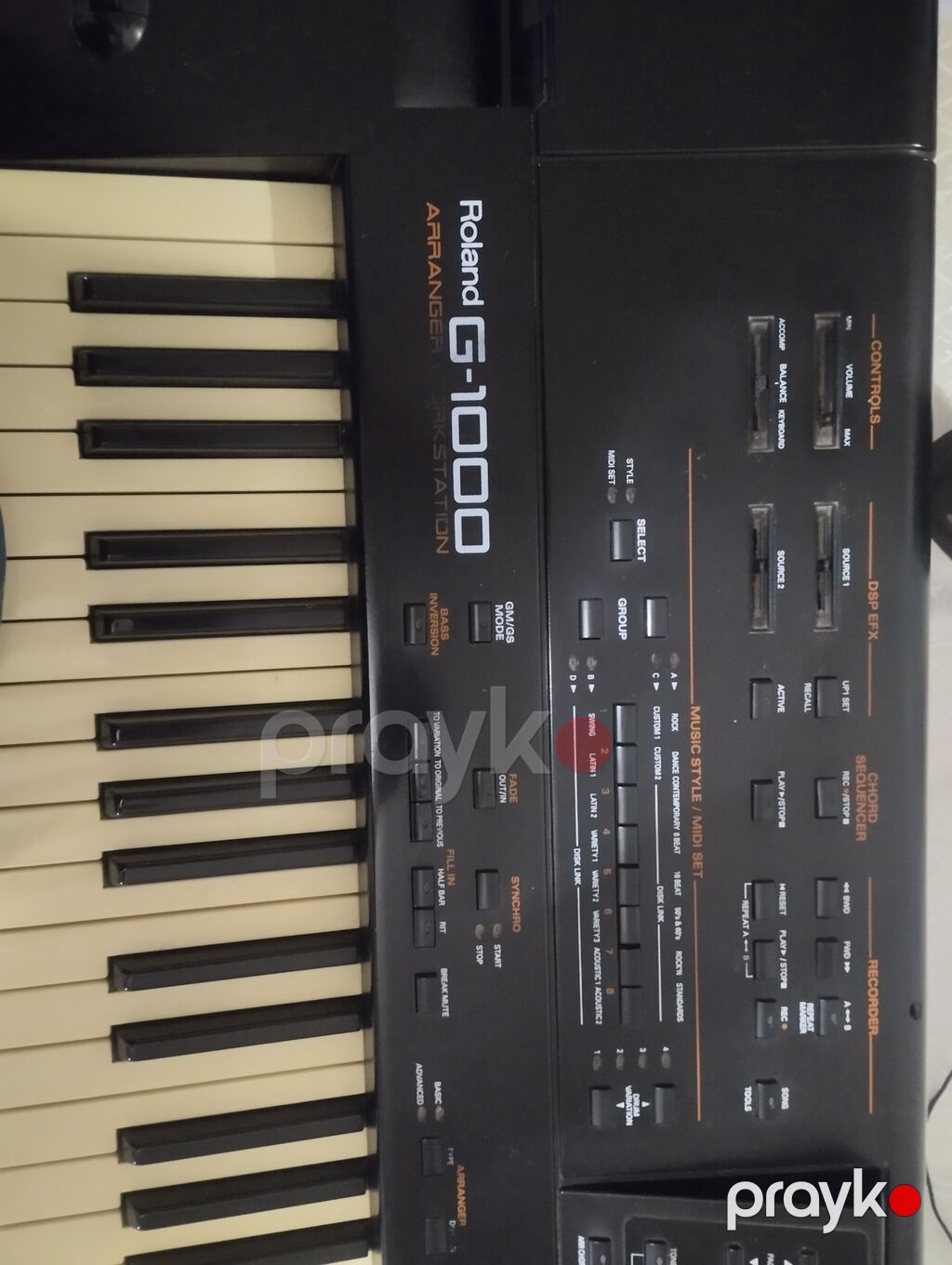 Sintezator, Roland, İşlənmiş — Pianino və digər klaviş alətləri, Masazır (2)