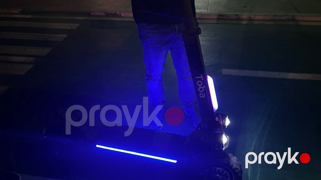 Elektrik skuter – Toba ST-777 Yaxsi veziyyetdedir. Maximum suret 80 — Skuterlər, Masazır (2)