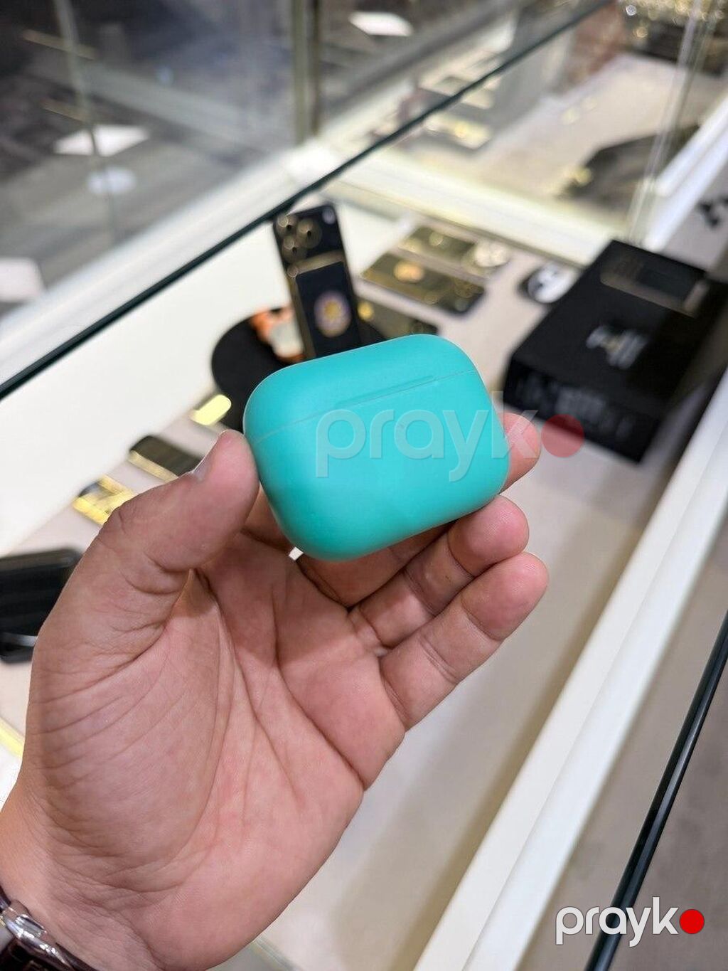 Exclusive Airpod 2 Pro Tiffany Color Exclusive Airpods 2 Pro Tıffany — Qulaqcıqlar, Bakı (4)