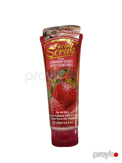 Üz üçün skrab Fashion Strawberry Extract 120 ml — Bakı