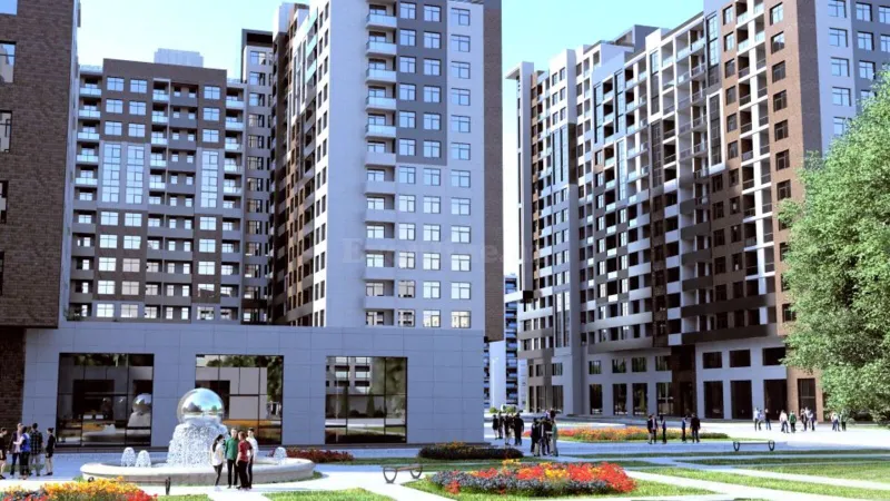 Satılır 2 otaqlı Mənzil Yeni tikili 47 m² Bakı, Nizami r., Neftçilər m., 8-ci kilometr — Mənzil, Bakı (3)
