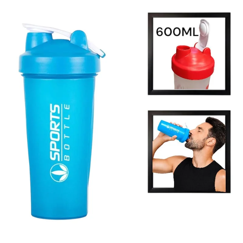 Şeyker WS1327, plastik, mavi, 600 ml — İdman, hobi, istirahət, Bakı (2)