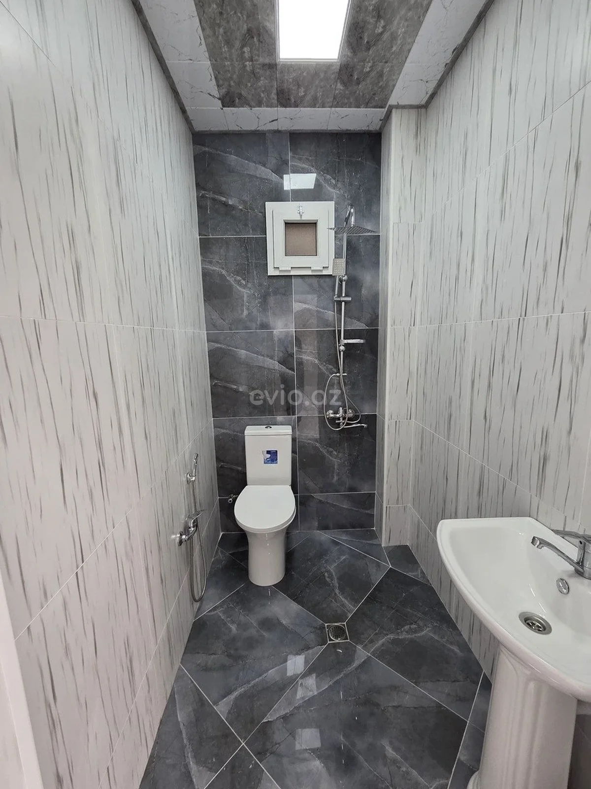 4 otaqlı həyət evi satılır Binə qəsəbəsində — Ev, villa, Bakı (3)