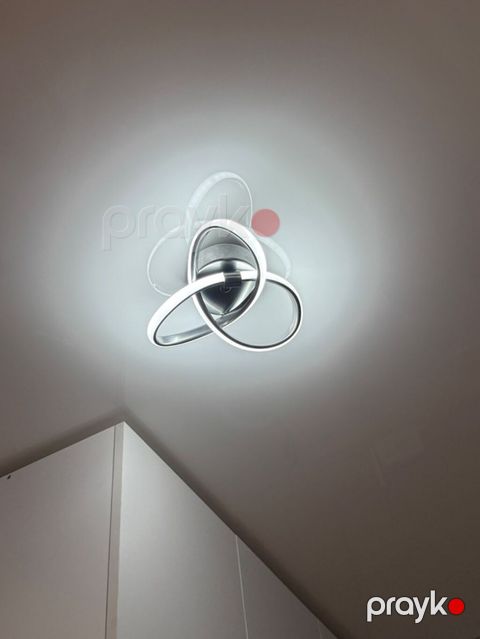 Led Çılçıraq, 3 lampa, Metal — Bakı