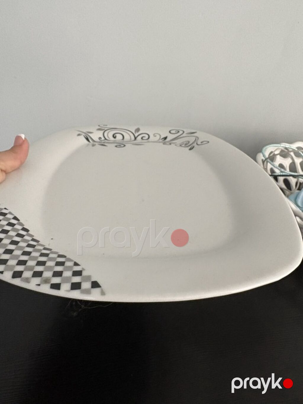 Boşqablar, rəng - Ağ, Keramika — Süfrə qabı, Bakı (7)