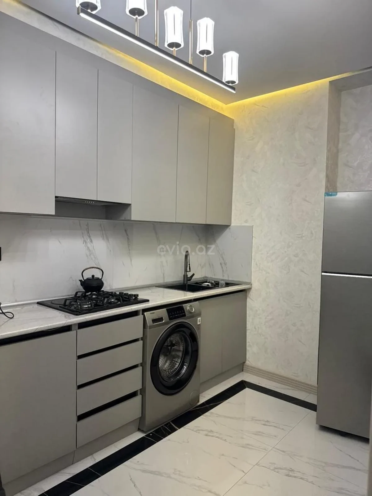 Kirayə 2 otaqlı mənzil Xırdalanda — Mənzil, Abşeron (8)