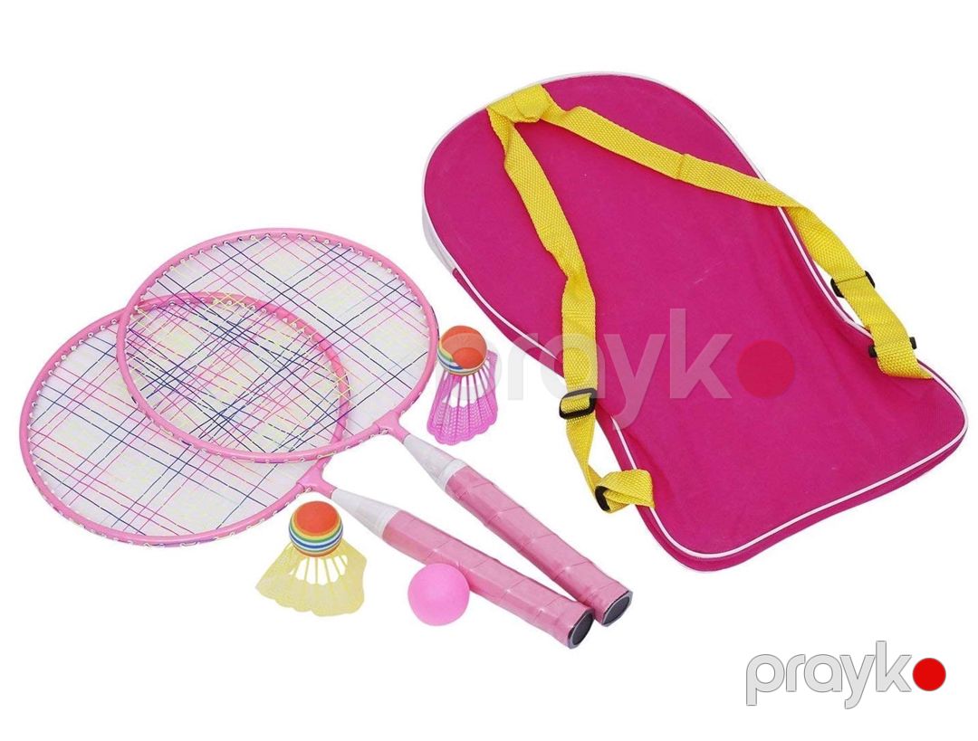 Badminton üçün dəst badminton 001, plastik, çəhrayı — Mallar, Bakı (3)