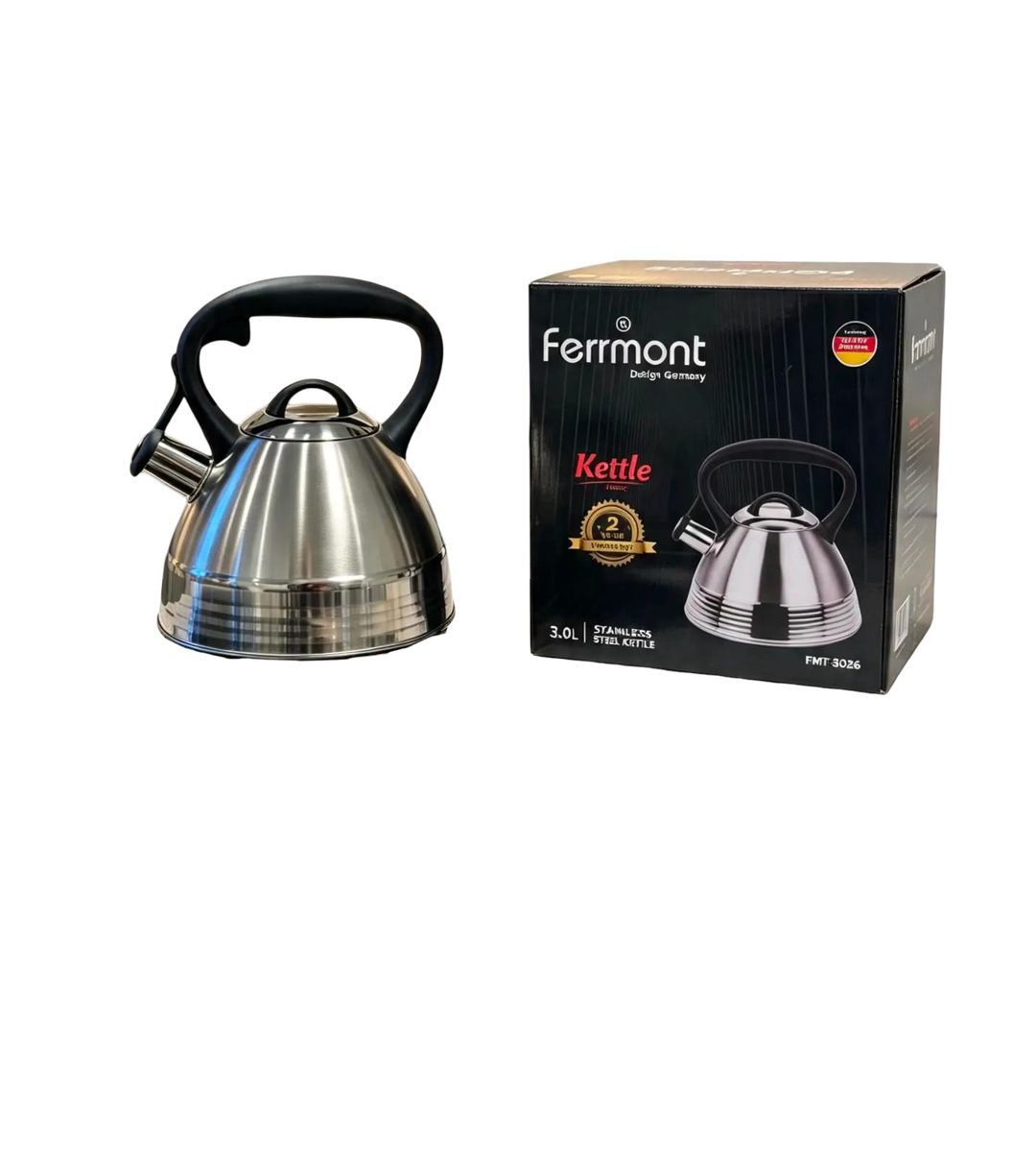 Çaydan Fermont FMT-3026, paslanmayan polad, gümüşü, 3000 ml — Mallar, Bakı