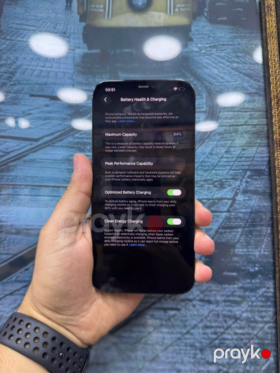 Apple iPhone 12 Pro Max Pacific Blue 256GB/6GB — Smartfonlar, Bakı (2)
