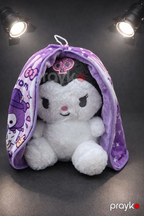 Yumşaq oyuncaq Kuromi SVR23, rəngbərəng, 25 sm — Bakı