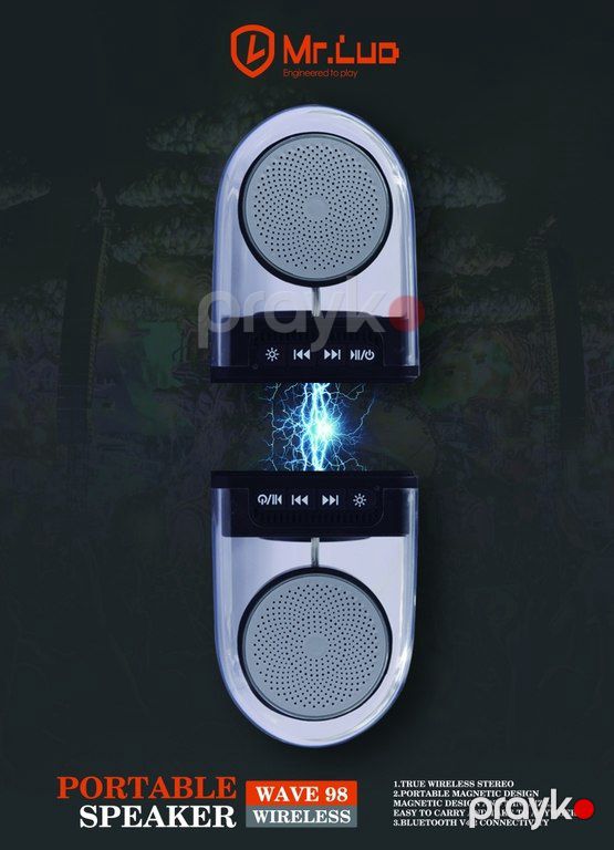 Bluetooth dinamik "Jedel Wave 98" — Səs texnikası, Bakı (4)