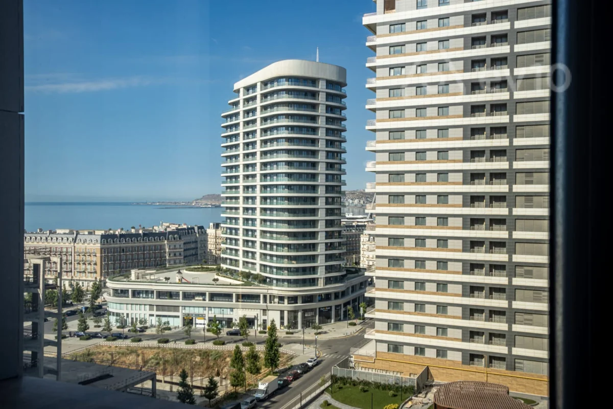 3 otaqlı mənzil, 160 m², Mərkəzi Bulvar küç — kirayə — Bakı