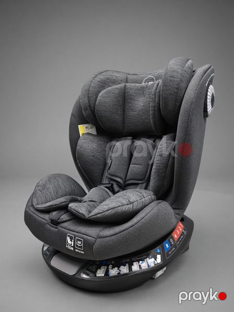 Avtomobil kreslosu Kidilo N-G406, 0/1/2/3 (36 kq qədər), Tünd boz — Bakı