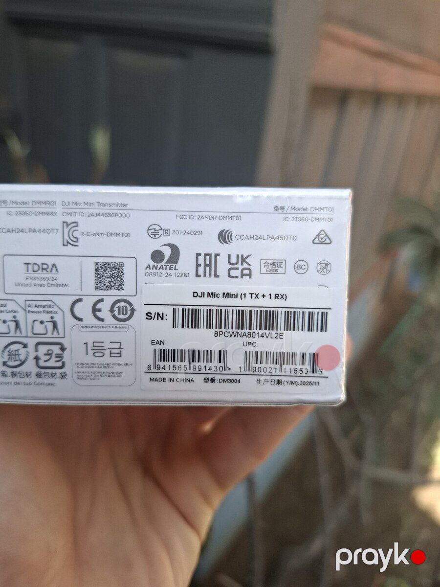 Dji Mic mini (1TX + 1RX) mikrofonu — Səs texnikası, Bakı (6)
