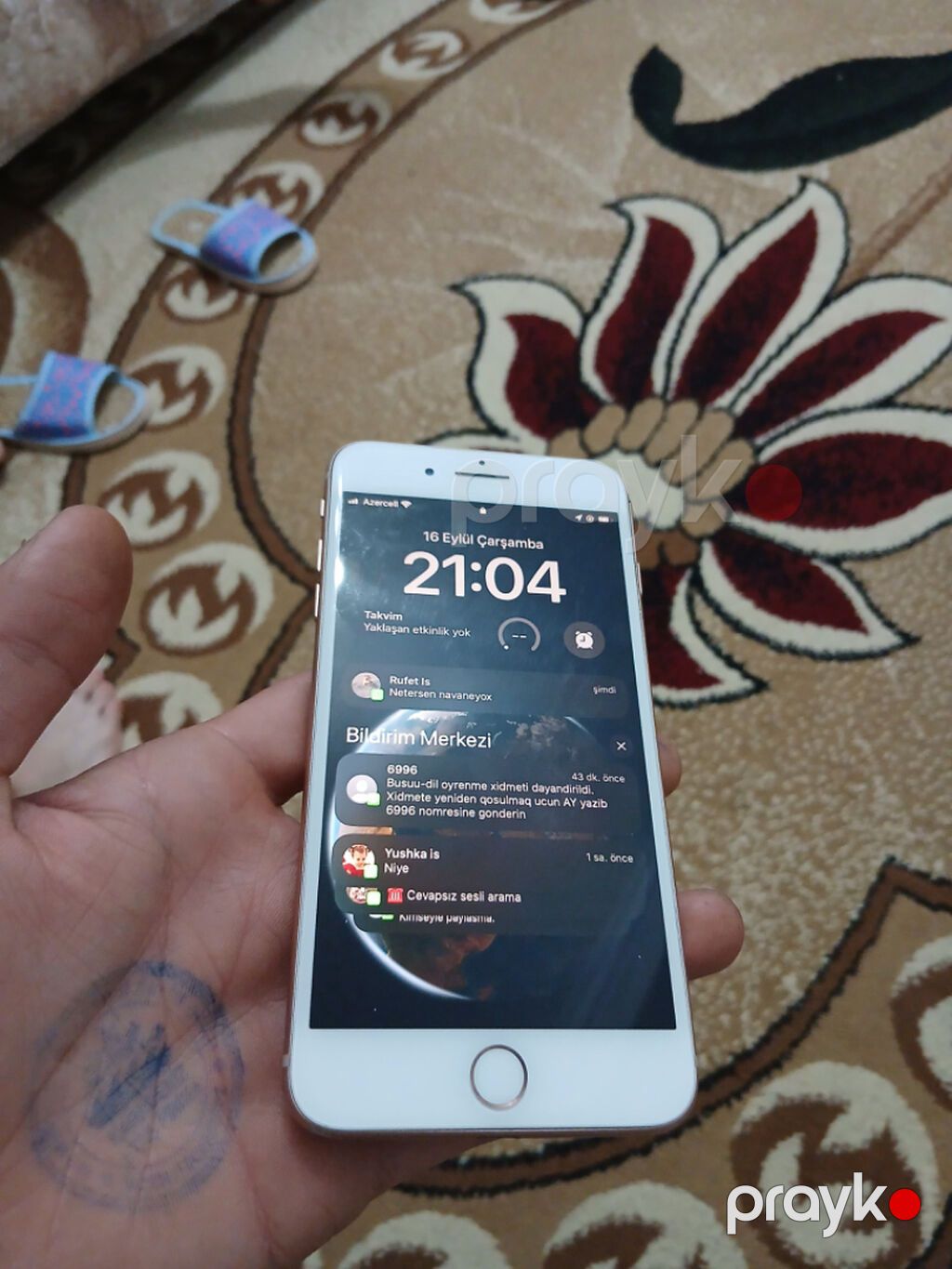 IPhone 8 Plus, 64 GB, Qızılı — Apple iPhone, Bakı (7)