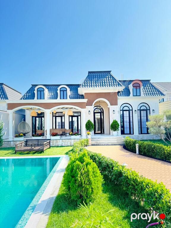 Satılır 6 otaqlı həyət evi/bağ evi 350 m² — Ev, villa, Bakı (2)