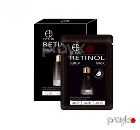 Üz üçün maska Estelin Retinol serum mask 25 ml — Bakı