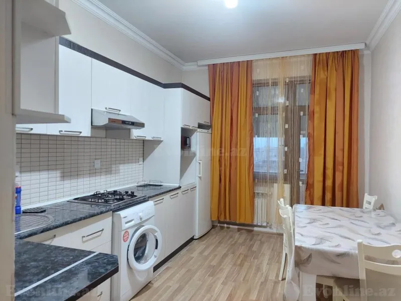 Kirayə verilir 2 otaqlı Mənzil Yeni tikili 80 m² Bakı, Yasamal r., İnşaatçılar m — Mənzil, Bakı (5)