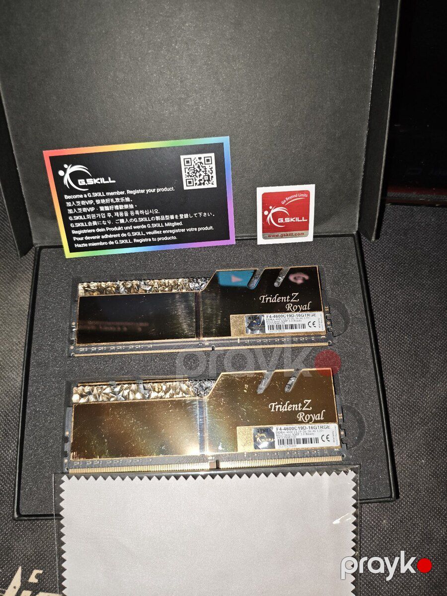 DDR4 4600mhz 16GB G Skill Gold — Kompüterlər və noutbuklar, Bakı (2)