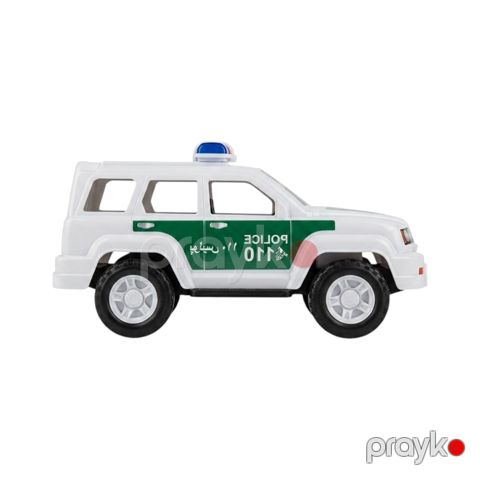 Oyuncaq maşın 110 Police, plastik, ağ/yaşıl, 22 sm, 3+ yaş — Bakı