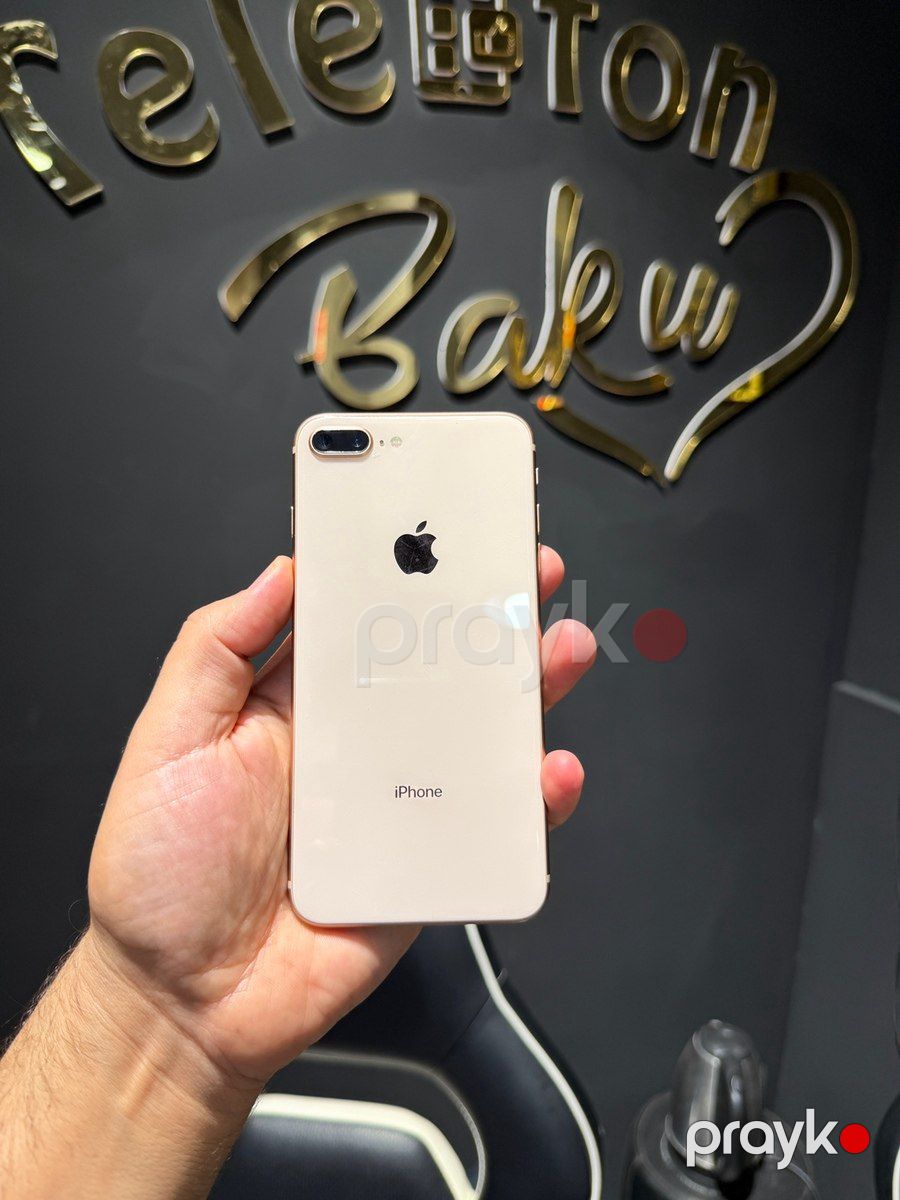 Apple iPhone 8 Plus Gold 64GB — Smartfonlar, Bakı (2)