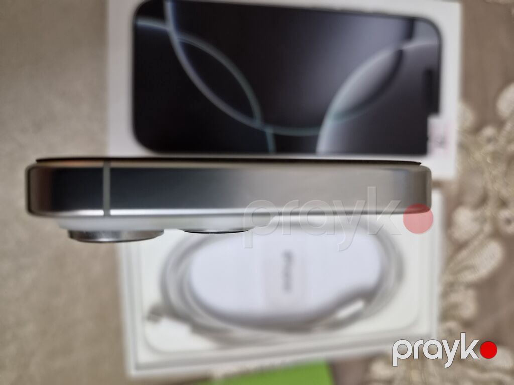 IPhone 16 Pro, 128 GB, Ağ, Zəmanət — Apple iPhone, Gəncə (6)